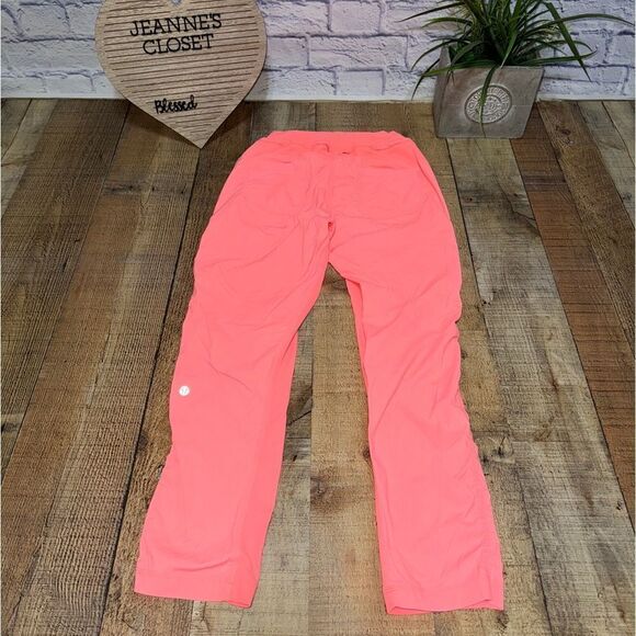 Lululemon Street to Studio Cropped Pants coral size 4 - Picture 6 of 10